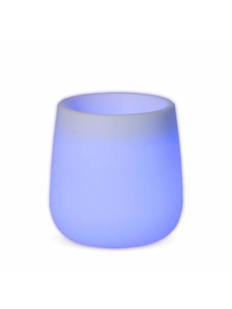 Macetero Camelia Solar LED RGB IP65 exterior - Newgarden