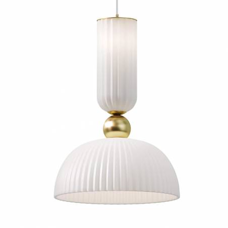 Lámpara colgante Antic E27 Ø30cm cristal - Maytoni
