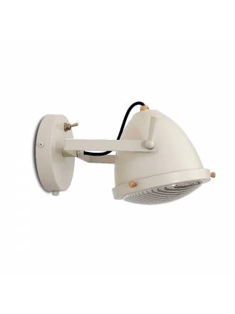 Aplique de pared Lantern 1L E27 acero - Ineslam