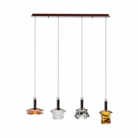 Lámpara colgante Scarlett LED 24w colores - Schuller