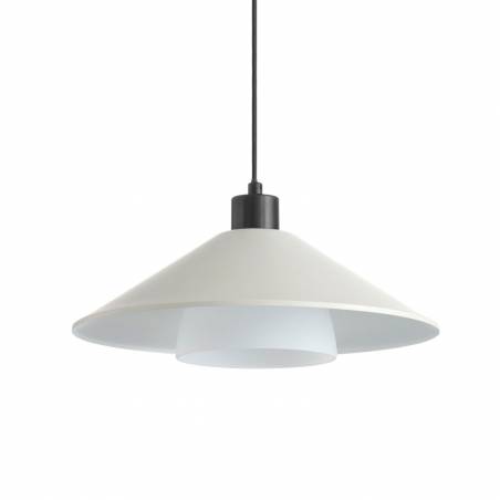 Lámpara colgante Montana 1L E27 cristal - MDC