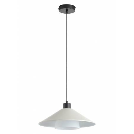 Lámpara colgante Montana 1L E27 cristal - MDC