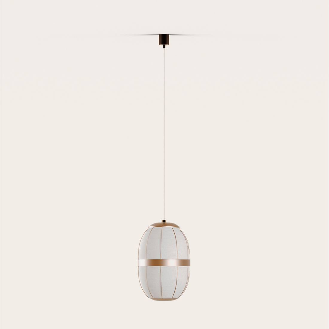 AROMAS Pull 1L G9 linen pendant lamp AROMAS Pull 1L G9 linen pendant lamp