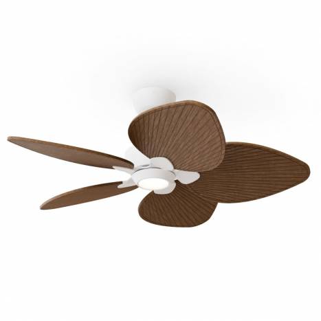 SULION Alma LED DC Ø100cm 5 blades ceiling fan white