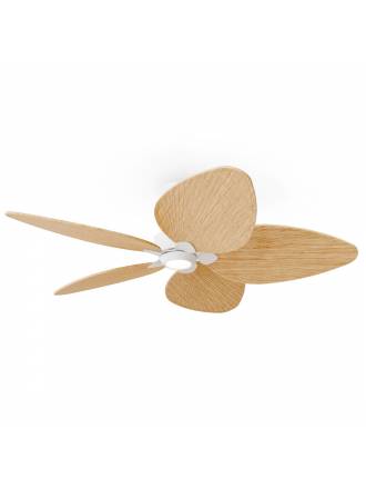 Ventilador de techo Alma DC LED Ø132cm 5 aspas blanco - Sulion