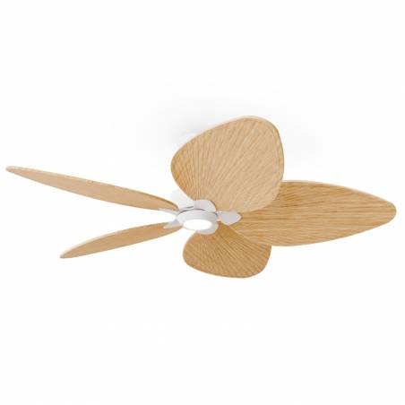 Ventilador de techo Alma DC LED Ø132cm 5 aspas blanco - Sulion