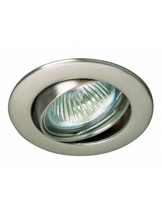 Foco empotrable 202 circular acero inox