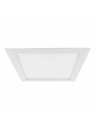 Downlight LED 25w 2200lm cuadrado blanco - Maslighting