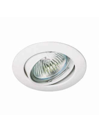 MASLIGHTING 202 GU10 round recessed light white