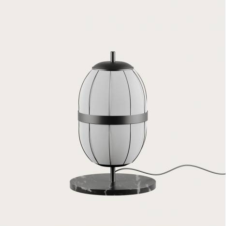 AROMAS Pull 1L G9 linen table lamp AROMAS Pull 1L G9 linen table lamp