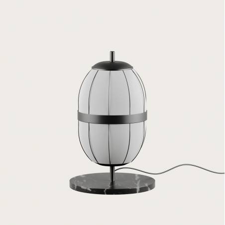 AROMAS Pull 1L G9 linen table lamp