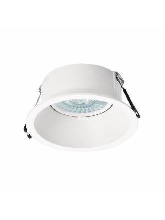 Foco empotrable Comfort GU10 redondo blanco - Mantra