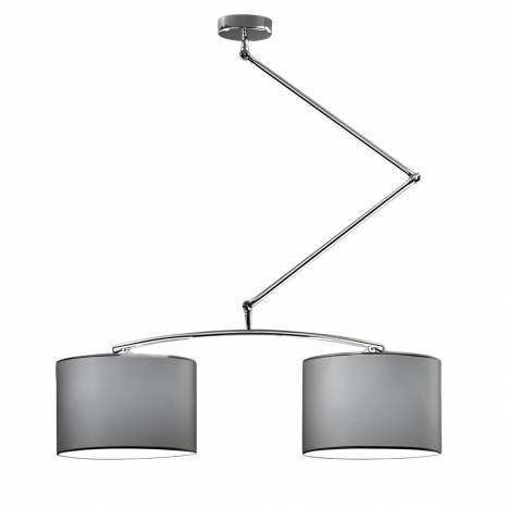 BRILLIANCE Flamingo 2L chrome metal fabric colors