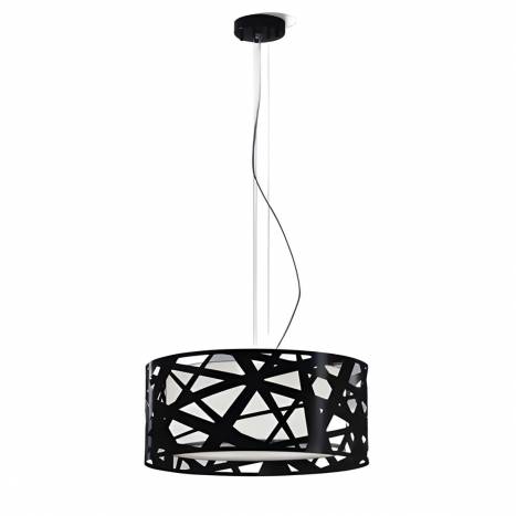 BRILLIANCE Mercury pendant lamp 3L black metal BRILLIANCE Mercury pendant lamp 3L black metal