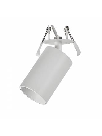 Foco empotrable Zoom GU10 360° blanco - ACB