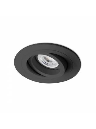 XANA Sella GU10 360° recessed light black