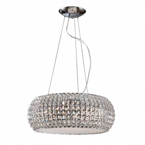 SCHULLER Diamond 54cm pendant lamp 9L G9 chrome SCHULLER Diamond 54cm pendant lamp 9L G9 chrome