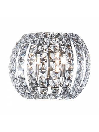 Aplique de pared Diamond 2L G9 cristal - Schuller