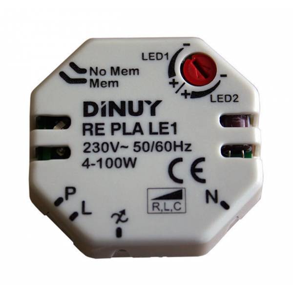 Regulador para lamparas LED Dinuy RE PLA LE1