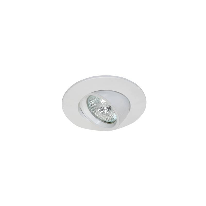 Foco empotrable 203 circular blanco Foco empotrable 203 circular blanco