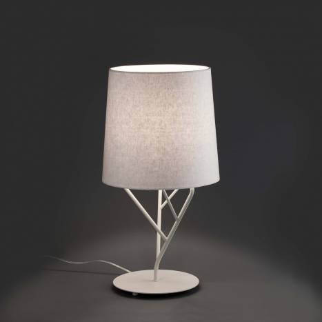 FARO Tree table lamp 1L steel and fabric
