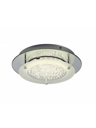 Mantra Crystal ceiling lamp LED 12w round