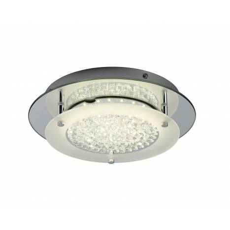 Mantra Crystal ceiling lamp LED 12w round