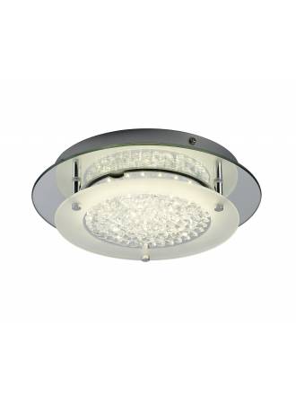 Mantra Crystal ceiling lamp LED 18w round 36cm