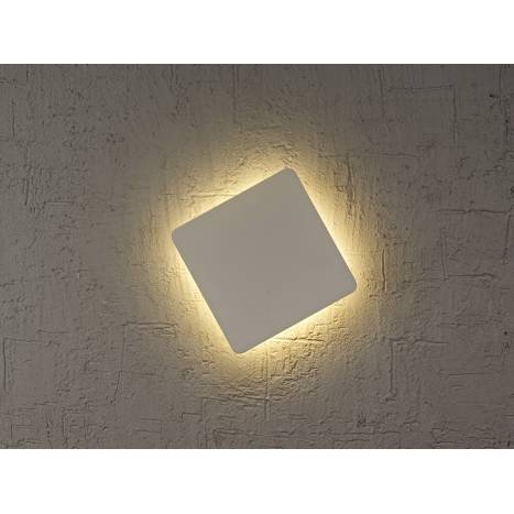 MANTRA Bora Bora wall lamp LED square white