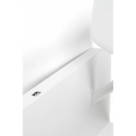 Aplique de pared Handy derecha blanco con lector de Faro