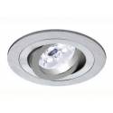 BPM Mini Catli round recessed light aluminium