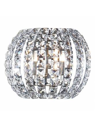SCHULLER Diamond wall lamp 2 lights chrome