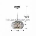 Lampara colgante Diamond 24cm de Schuller