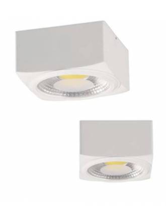 Plafon de techo Atrezzo LED aluminio blanco - ACB