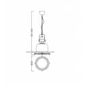 Lampara colgante Vintage 4970 - Mantra