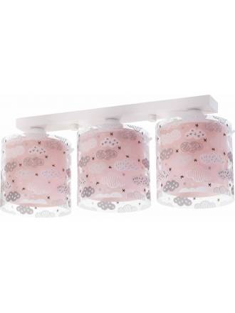 DALBER Clouds pink ceiling lamp