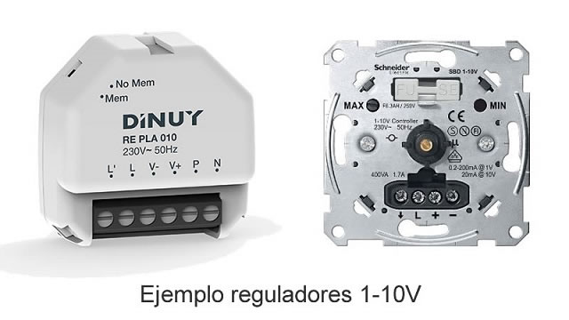 Regulacion LED por 1-10v