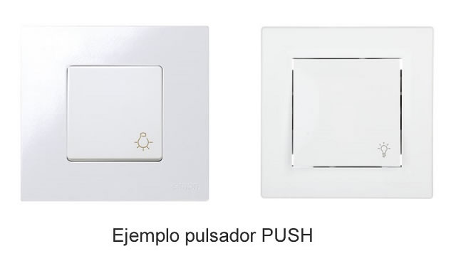 Push dimming system