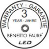 LED warranty Beneito Faure